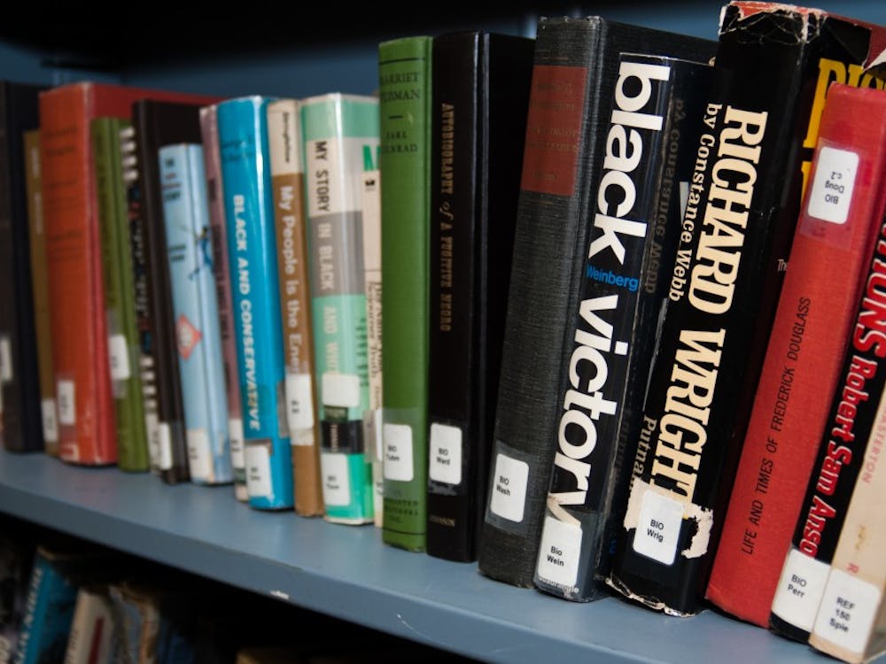 The Malcom X Memorial Library located in the Multicultural Center on McKinley Ave has hundreds of books that can be used for research or read during free time. Madeline Grosh, DN