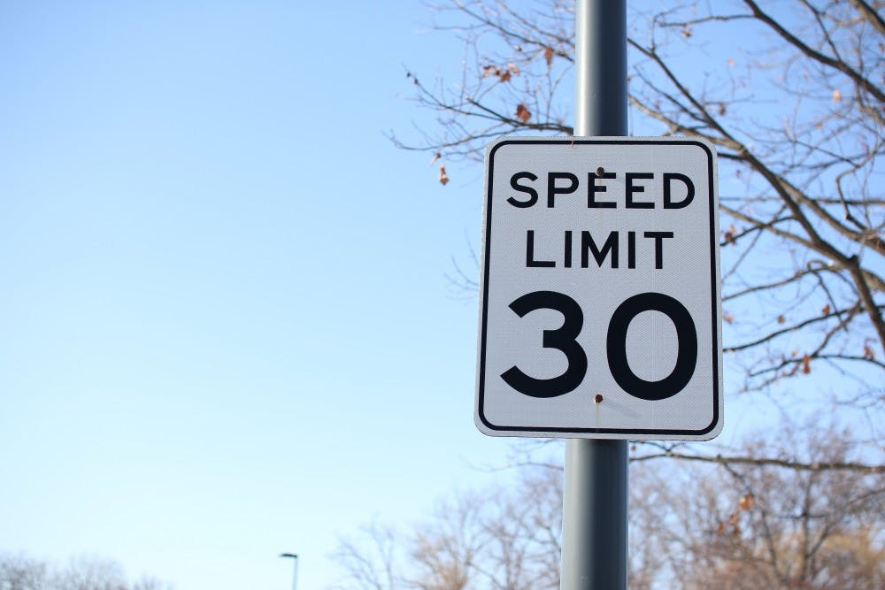 <p>MiKinley Avenue, Neely Avenue, Riverside Avenue, University Avenue and Talley Avenue will have a speed reduction. The roads currently have a&nbsp;30 miles per hour speed limit and will be reduced to 20 miles per hour.&nbsp;<em>DN PHOTO REAGAN ALLEN</em><em>&nbsp;</em></p>