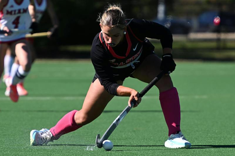 Ball State field hockey pulls out overtime win over Ohio 4-3 to snap ...