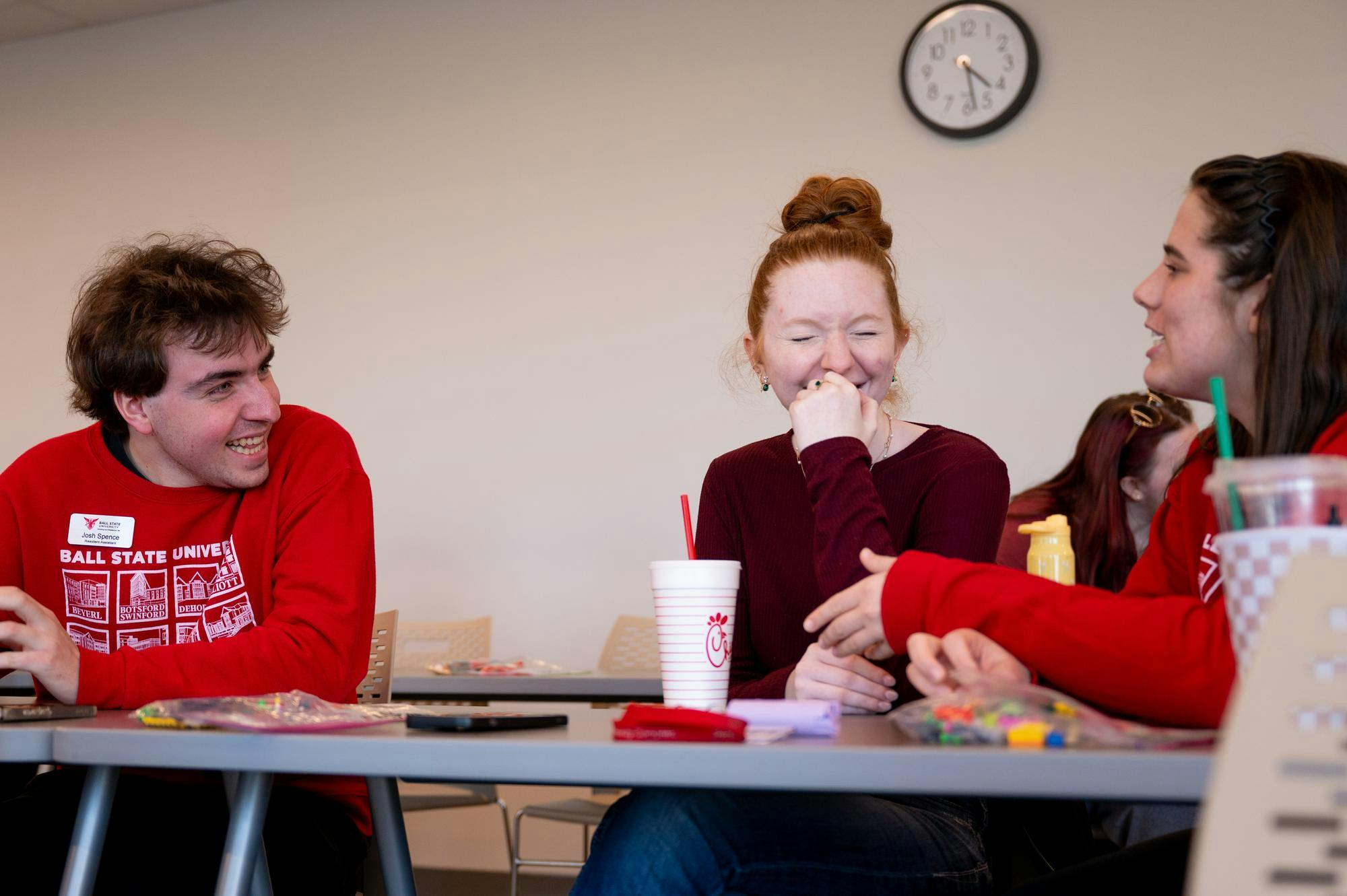 GALLERY Ball State students had the opportunity to build LEGO's with