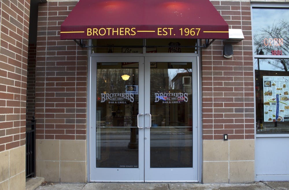 Rumors circulating about Brothers Bar & Grill leaving the Village have been confirmed to be false by general manager Dan Zimmerman. This location, one of more than 20, is very important to the staff because they value the relationship between the business and the students.&nbsp;Grace Ramey // DN