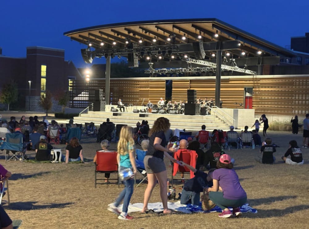 Muncie Three Trails Music Series at Brown Amphitheater.

Josh Gabbard, NewsLink Indiana 