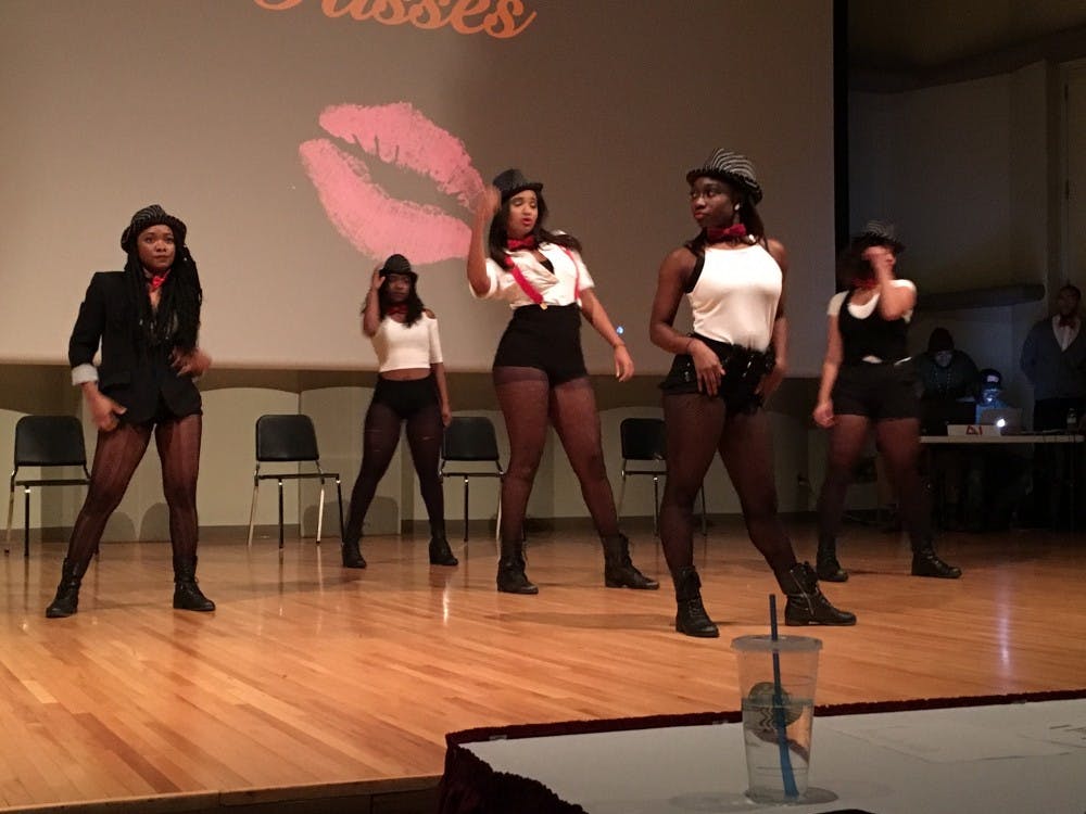 <p>Three dance groups performed at&nbsp;Akt Like A NUPE to raise money and awareness for three local charities on Nov. 22. DN PHOTO MICHELLE KAUFMAN</p>