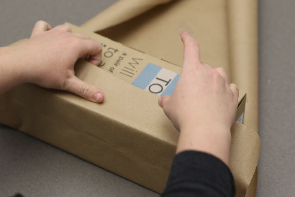 Easy way to wrap seasonal gifts