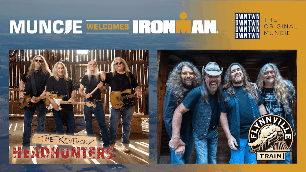 <p>The Kentucky Headhunters and Flynnville Train Sept. 30 concert will kickoff Muncie&#x27;s Ironman weekend. Other events include extended hours for local businesses, the Ball State vs. Army football game and a celebration the day after the race. <strong>Melissa Jones, Photo Provided</strong></p>