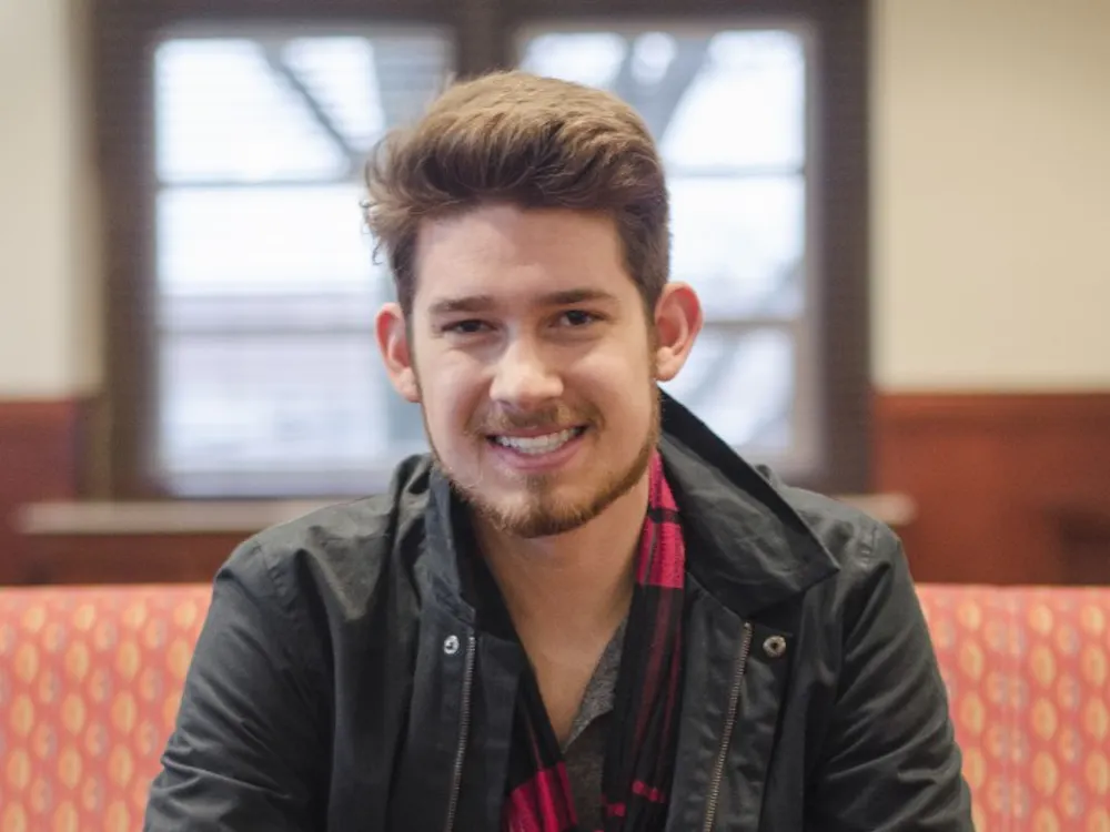 Jack Hesser, president of Student Government Association and senior microbiology and botany major, was originally hesitant to join SGA, but he wanted to join in order to increase his chances at becoming a resident assistant. He got involved his freshman year, as chair of the student services committee. DN PHOTO BREANNA DAUGHERTY