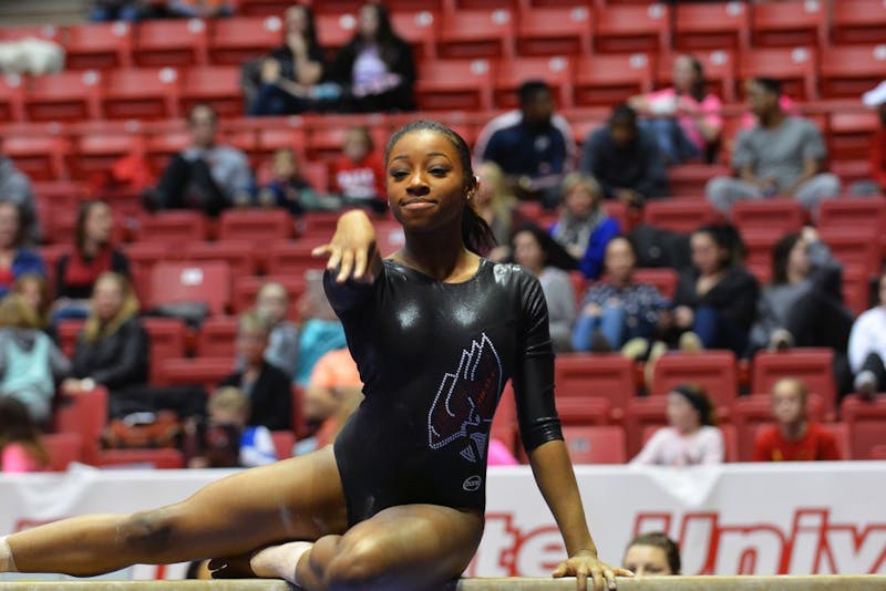 Five Ball State gymnasts competed at NCAA Regionals