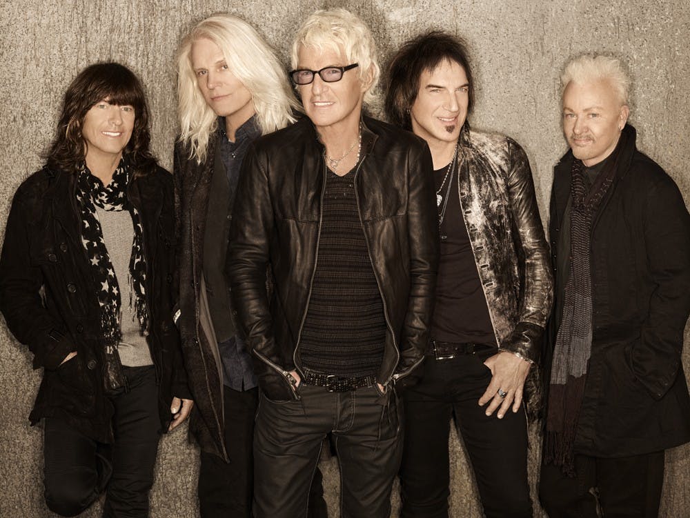 REO Speedwagon will perform Feb. 7 at John R. Emens Auditorium. The concert will be for victims of tornadoes that hit in November 2013. PHOTO PROVIDED BY JORDAN BISHOP OF BOHLSEN EVENT AND ENTERTAINMENT SERVICES