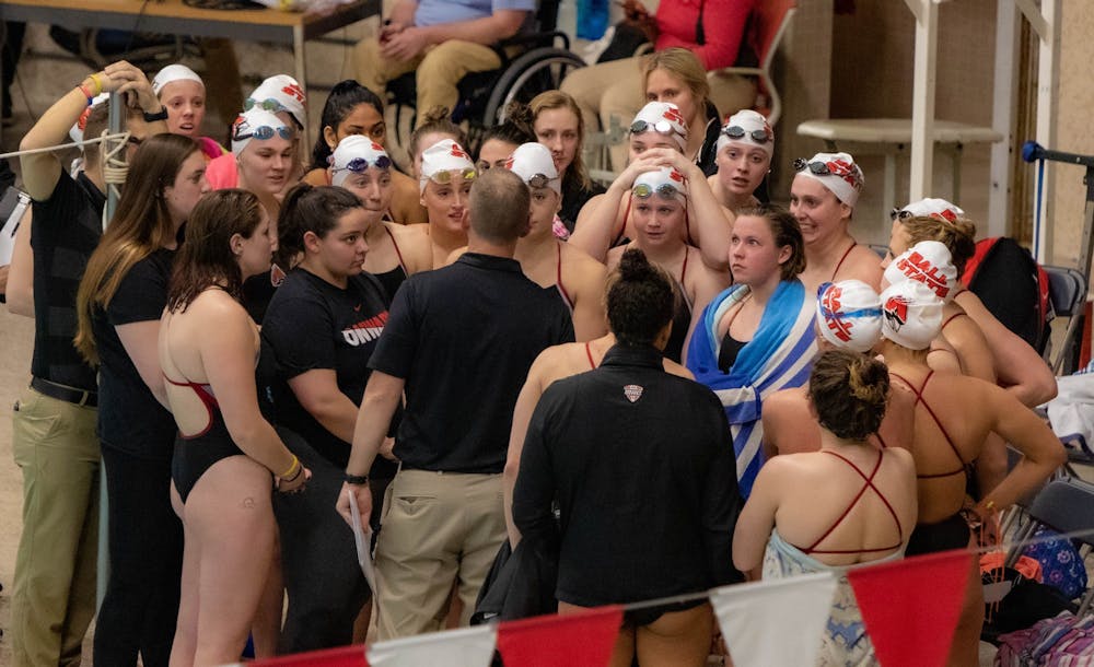Ball State Women’s Swimming and Diving showcases bright future at MAC Championships