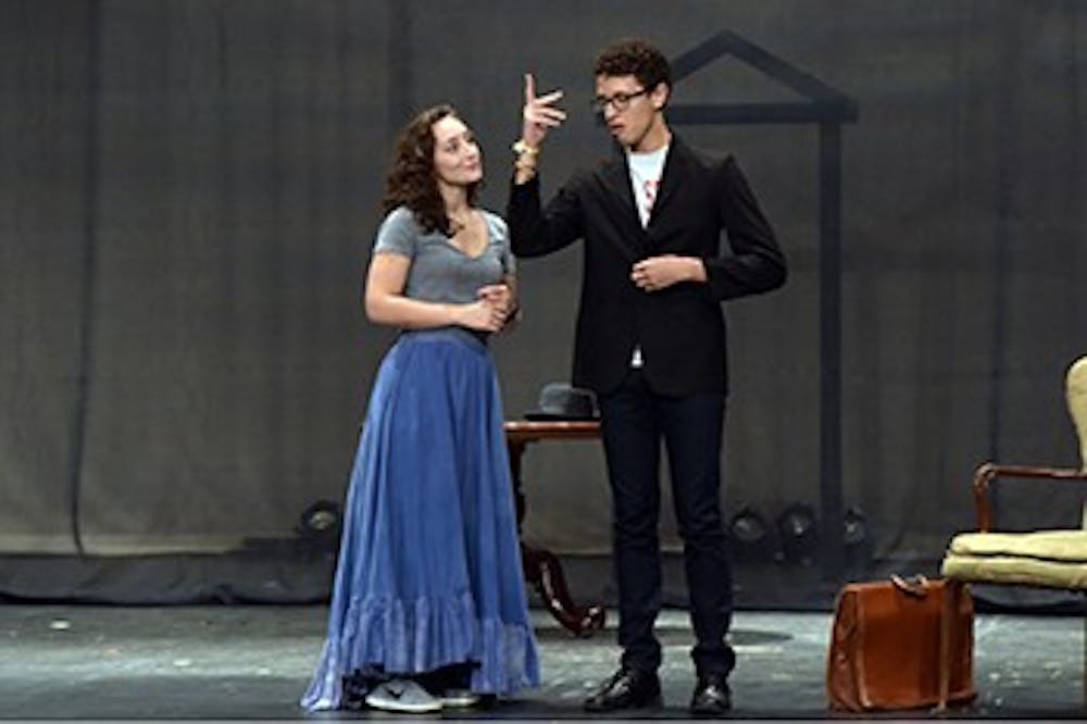 <p>The Ball State Department of Theatre and Dance will present the musical Parade, which shows a glimpse into the murder of Mary Phagan by Leo Frank in 1913. The show opens on Sept. 23 at 7:30 p.m. in the University Theater.&nbsp;<em>cms.bsu.edu/news</em><em>&nbsp;// Photo Courtesy&nbsp;</em></p>