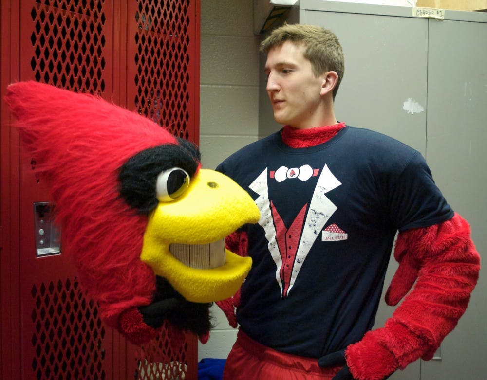 Ball State men's swimmer reveals himself as Charlie Cardinal