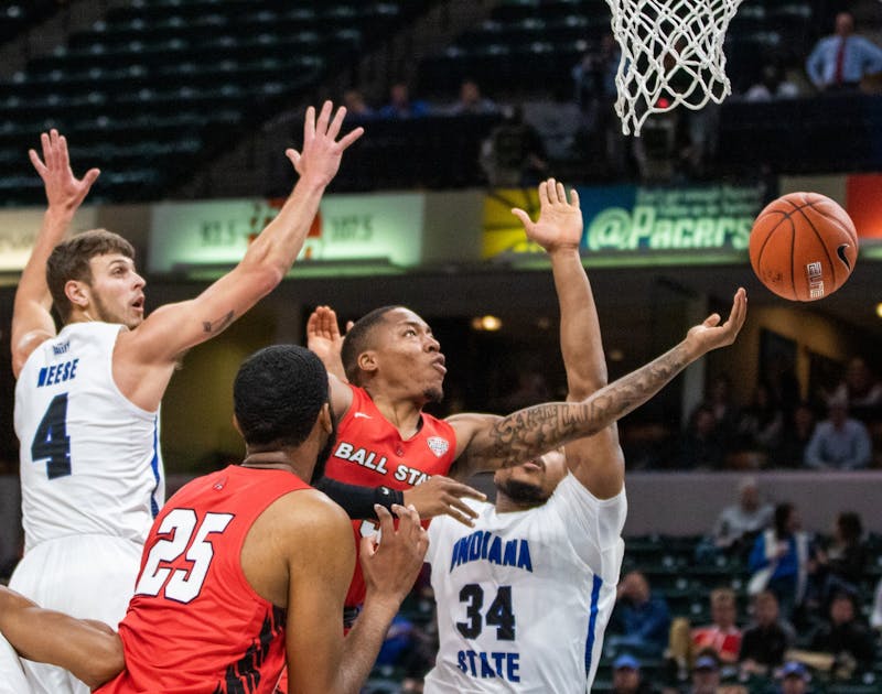 Teague, Walton power Ball State past Indiana State at Bankers Life Fieldhouse
