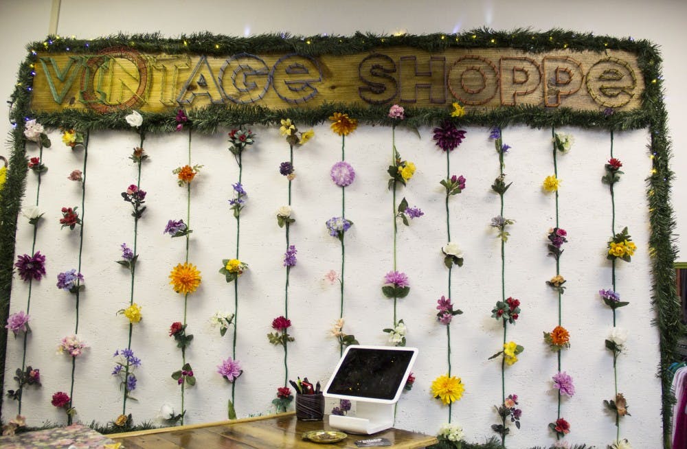 Vintage Shoppe Thrift & Gift opened in January in Muncie. The store will have a grand opening on Feb. 7 from 11 a.m. to 6 p.m. DN PHOTO EMMA ROGERS