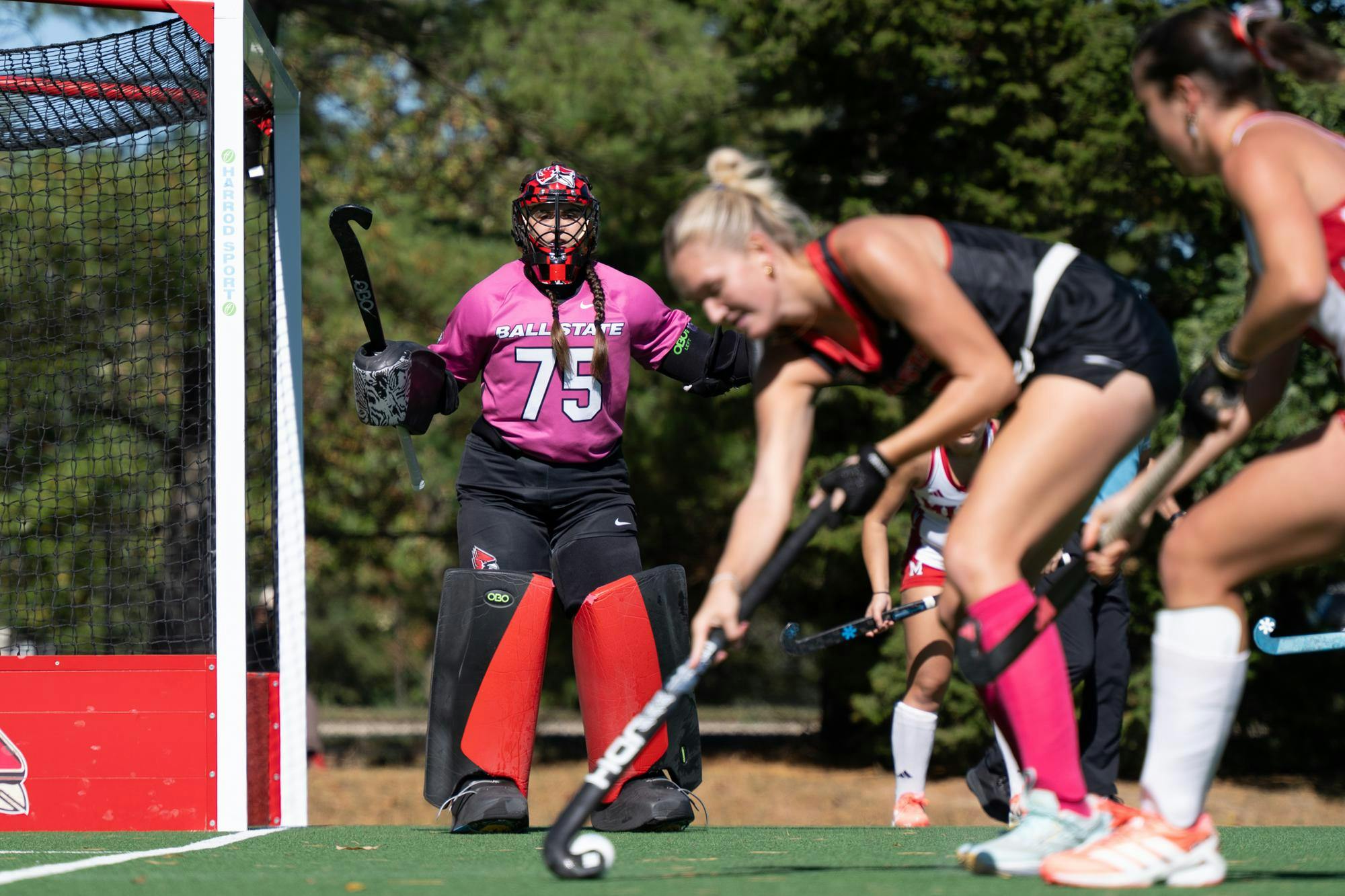 Ball State field hockey defeats Queens Charlotte on senior day ...