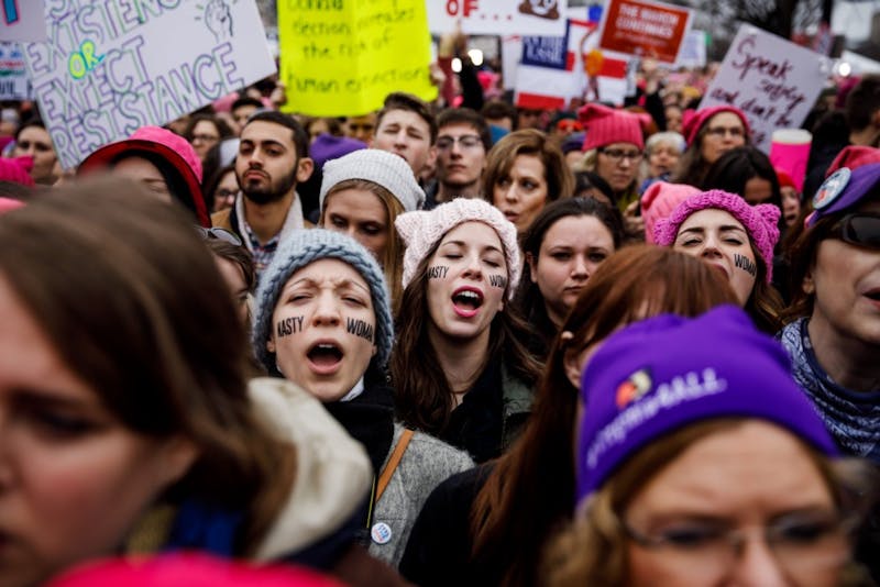 Students join voices in D.C. Women's March