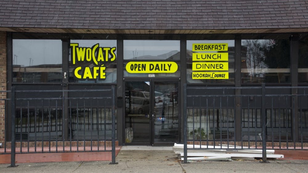 Two Cat's Café in the Village is working to create a hookah den for customers Owner Casam Helwani is waiting for the weather to warm up to start construction for the den. DN FILE PHOTO SAMANTHA BRAMMER
