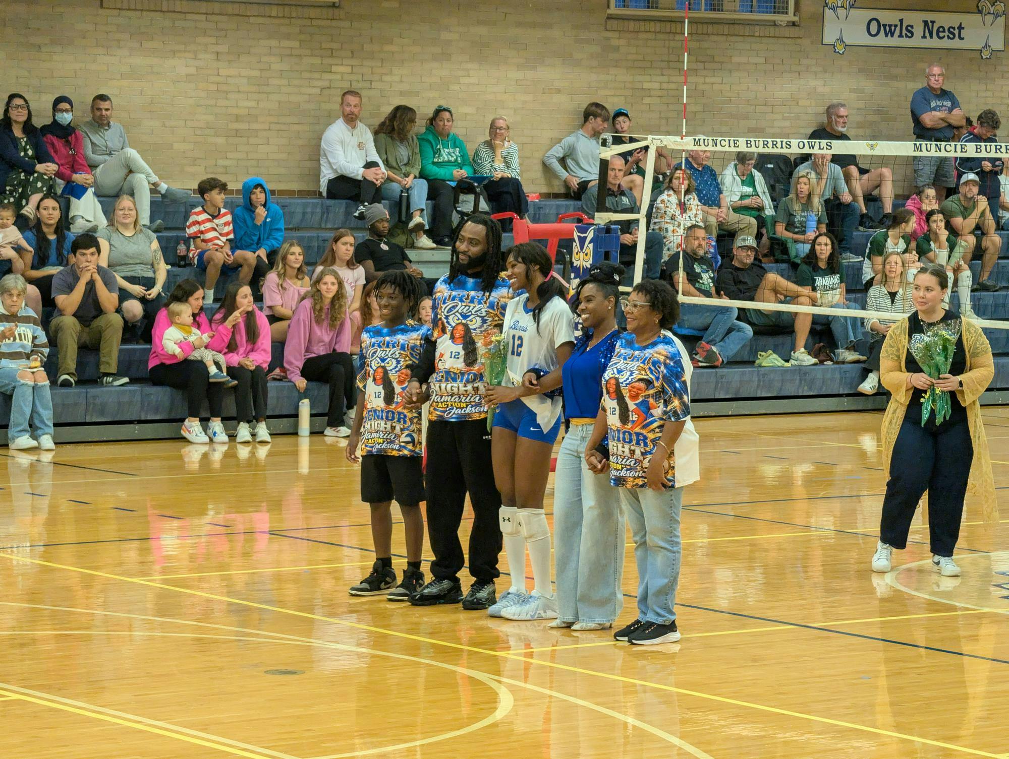 Muncie Burris volleyball celebrates Senior Night with sweep of ...