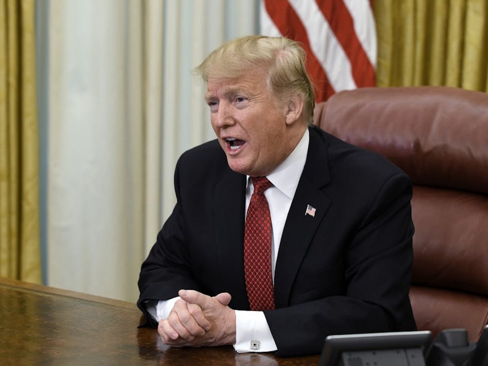 President Donald Trump's overall approval rating dropped to 36 percent as of Jan. 23 according to a CBS News poll. Sixty percent of those polled also said the partial government shutdown caused serious problems for the country. (Olivier DoulieryAbaca Press/TNS)