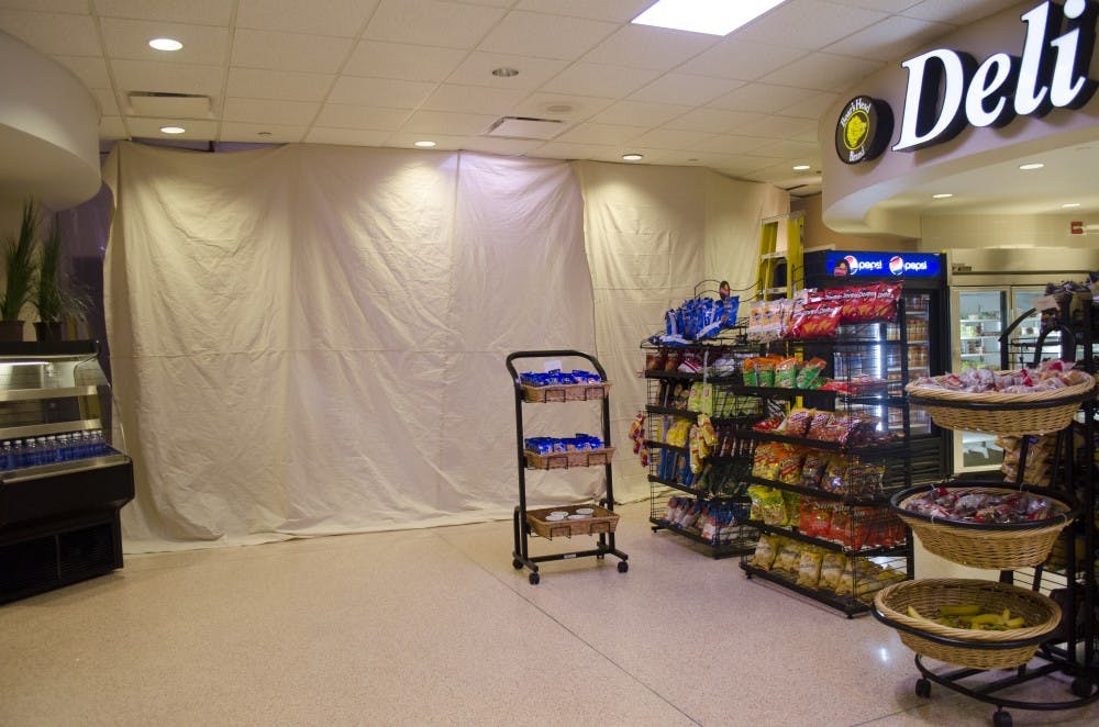 Ball State announced Tuesday that Sbarro would close Wednesday for the university to work on construction for a new pizza establishment. The university has not decided what franchise will replace Sbarro, which has been in the Atrium for 13 years. DN PHOTO BREANNA DAUGHERTY