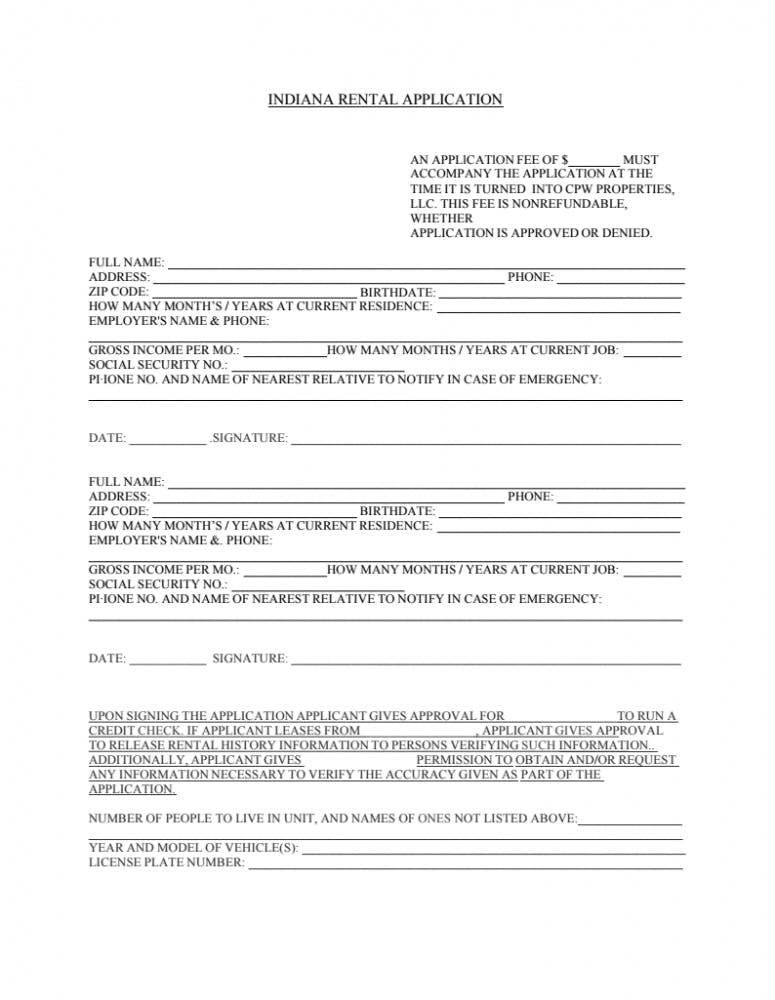 In college, one thing students will experience is leasing or renting a home. PHOTO COURTESY OF RENTAL APPLICATION