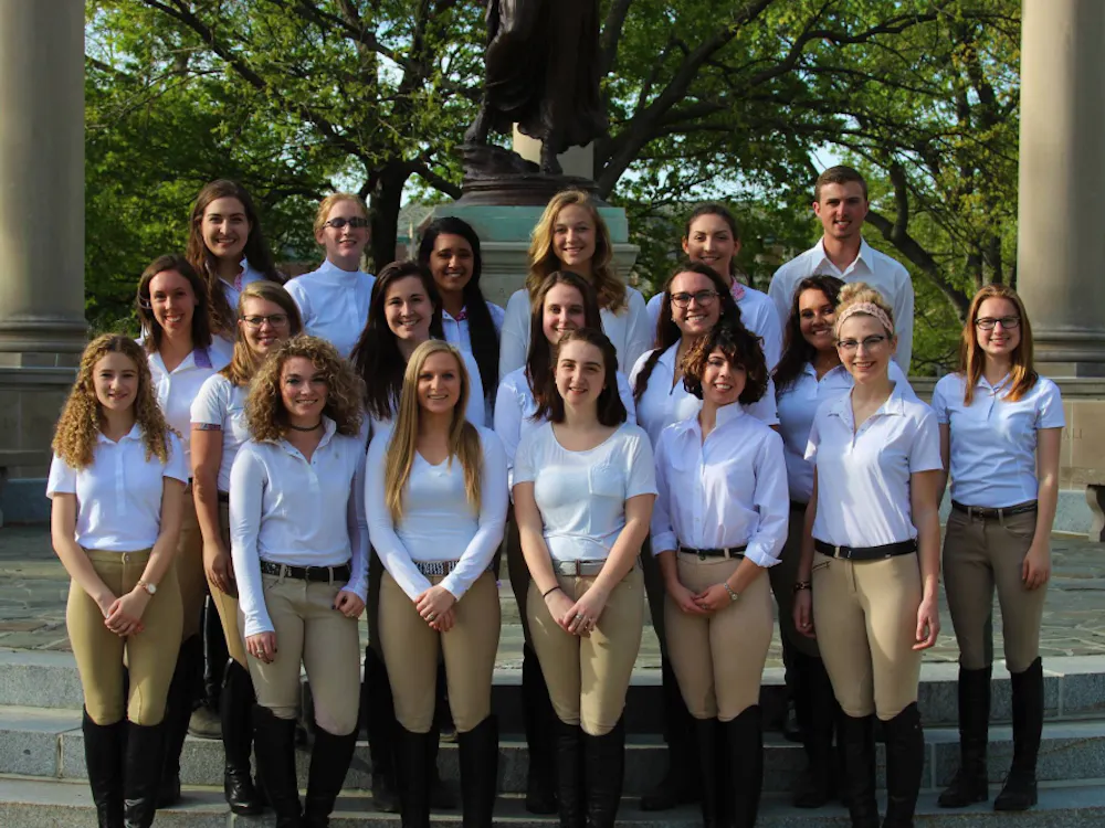 Sophomore telecommunications major Nikki Campbell has been riding horses for 11 years. Now she participates in the Hunter/Jumpers Equestrian Team. Nikki Campbell, Photo Provided