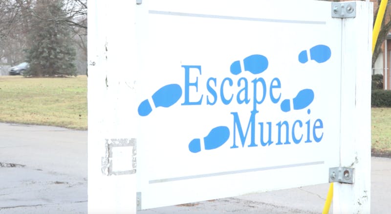 Outside of Escape Muncie.