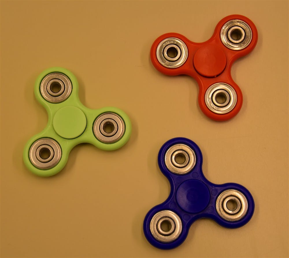 <p>Every year there is some sort of fad pulling itself into the mainstream just to die out as fast as it became popular and 2017 is bringing us the fidget spinner craze. Patrick Calvert // DN</p>
