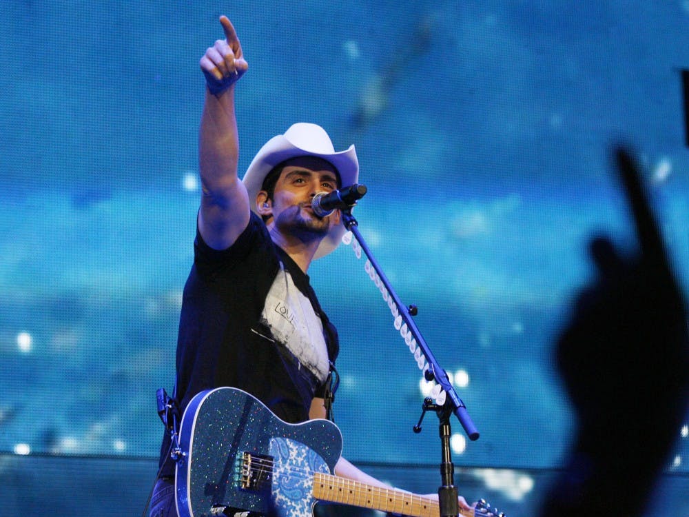 Brad Paisley will perform Feb. 27 at the Allen County War Memorial Coliseum in Fort Wayne, Ind. MCT PHOTO 