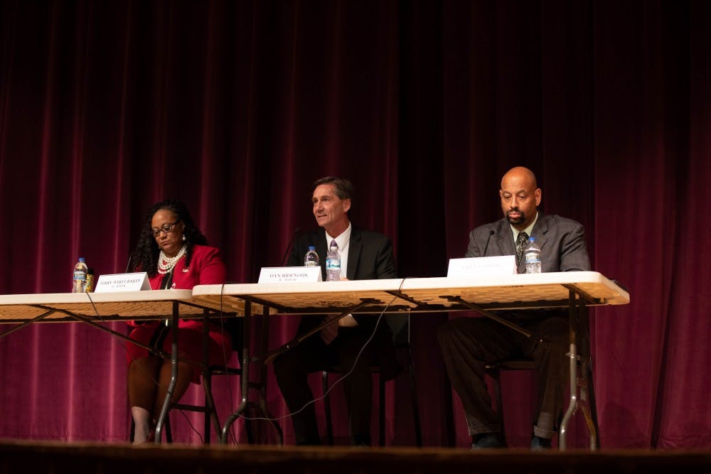 Muncie Mayoral candidates participate in Q&A at Central High School