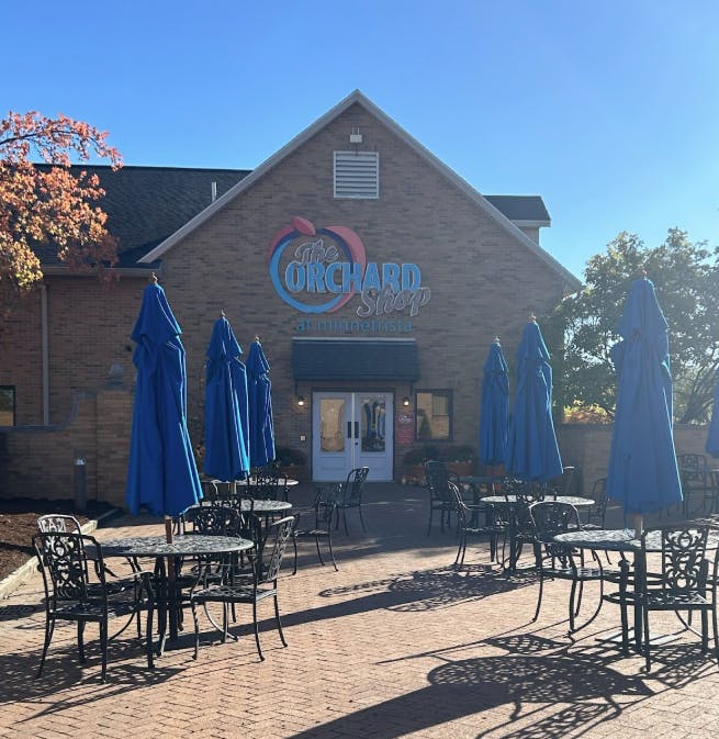 Orchard garden shop located at Minnestrista. 