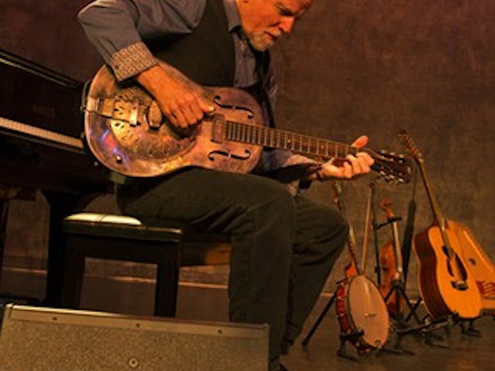 Folk singer-songwriter John McCutcheon will perform in John R. Emens Auditorium Jan.29 at 4 p.m. McCutcheon draws inspiration from the&nbsp;music of singer-songwriter Woody Guthrie and American folk singer Pete Seeger, who was also a friend and mentor to him.&nbsp;Ball State Calendar // Photo Courtesy