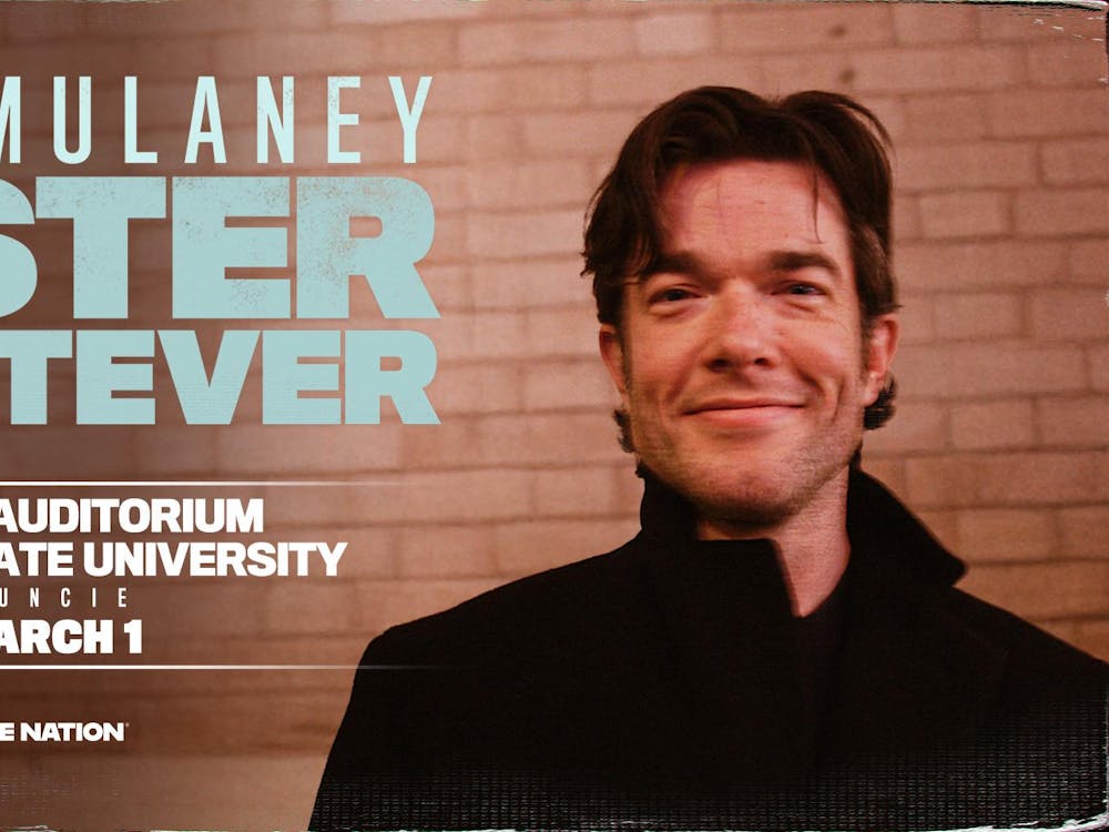 John Mulaney's event poster for his "Mister Whatever" 2026 Tour. Ball State University, Photo Provided.