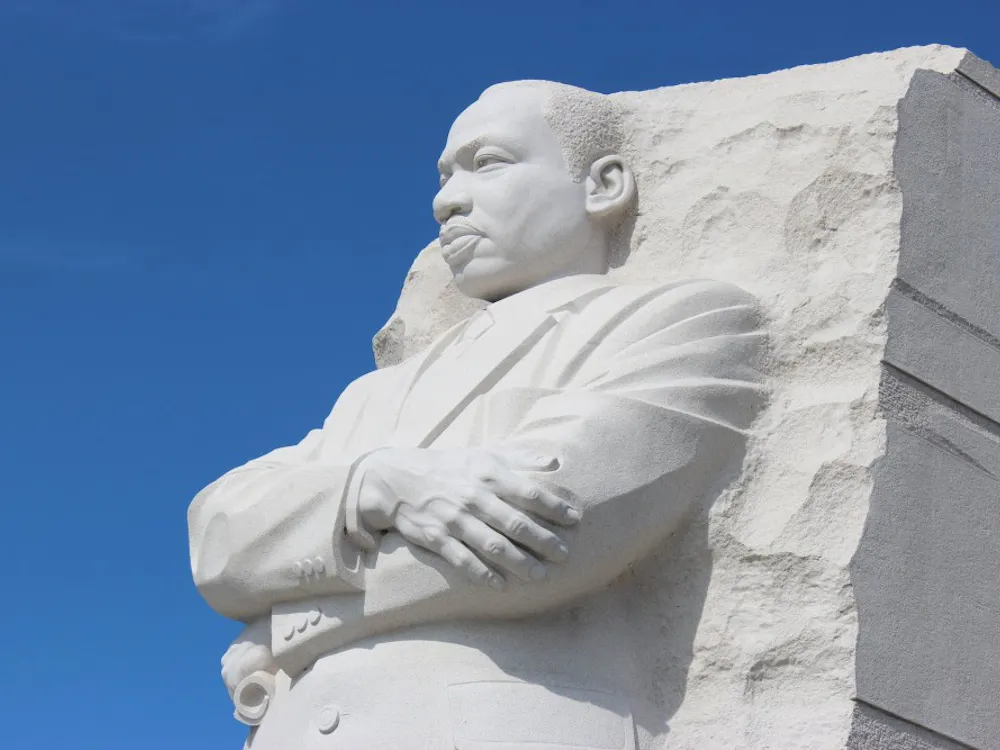 The Martin Luther King, Jr. memorial on the National Mall in Washington, D.C. TNS, Photo