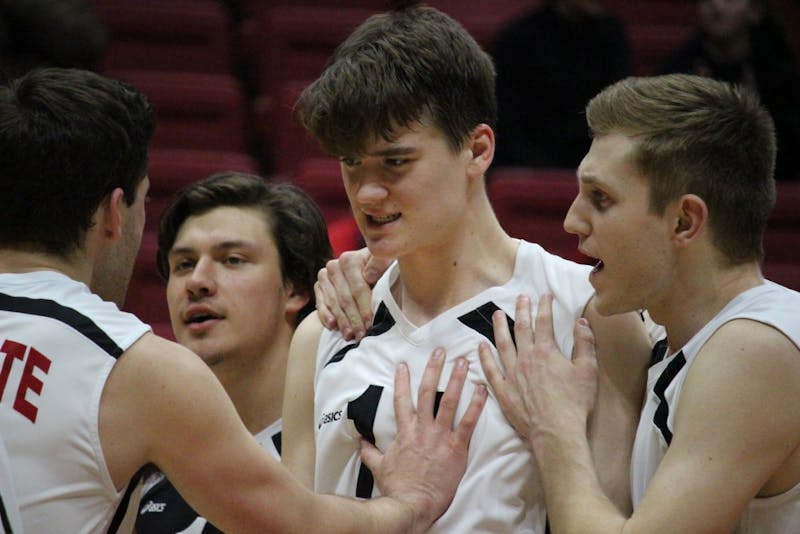 RECAP: No. 12 Ball State men's volleyball vs. Quincy