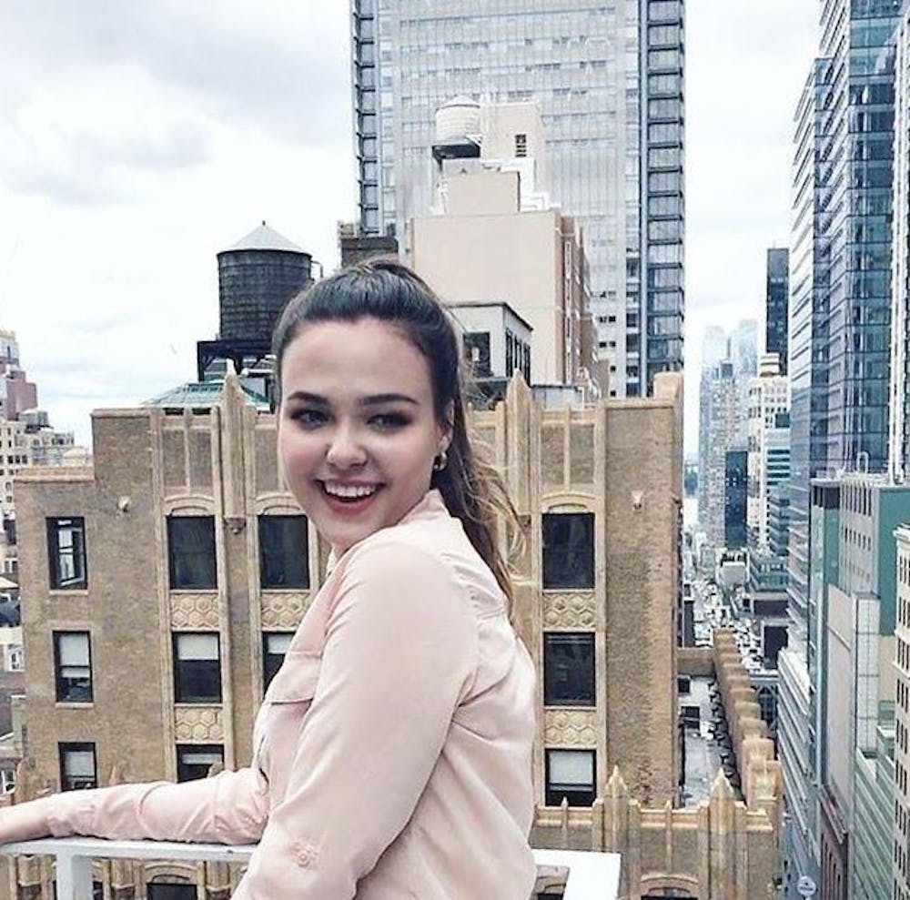 <p>Levi Sebree spent her summer interning for designer Zac Posen in New York City. She has been designing clothes since she was 5 years old. <strong>Levi Sebree, Photo Provided.&nbsp;</strong></p>