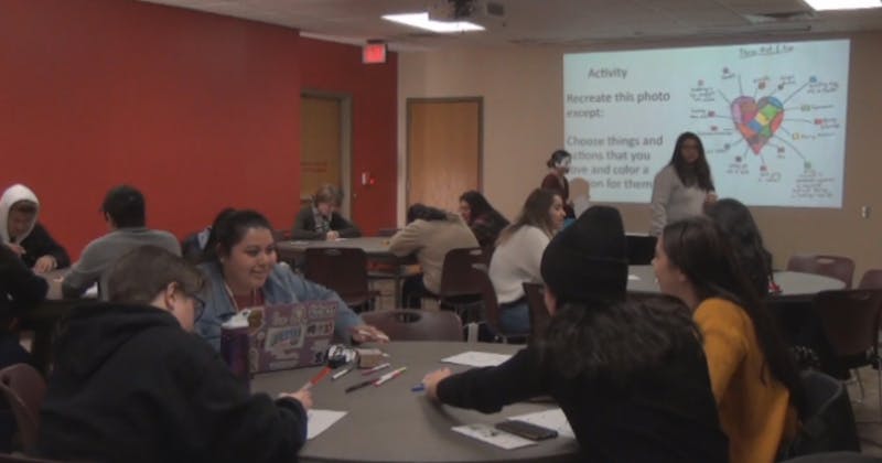 Lantinx Student Union shows coping mechanisms for stress