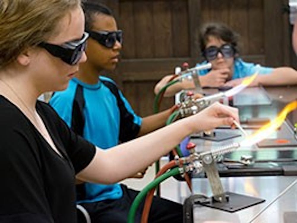 <p>Starting on June 27, students aged&nbsp;11-14 will have a chance to learn about glass art with Minnetrista's Glass Artists camp. PHOTO COURTESY OF MINNETRISTA</p>