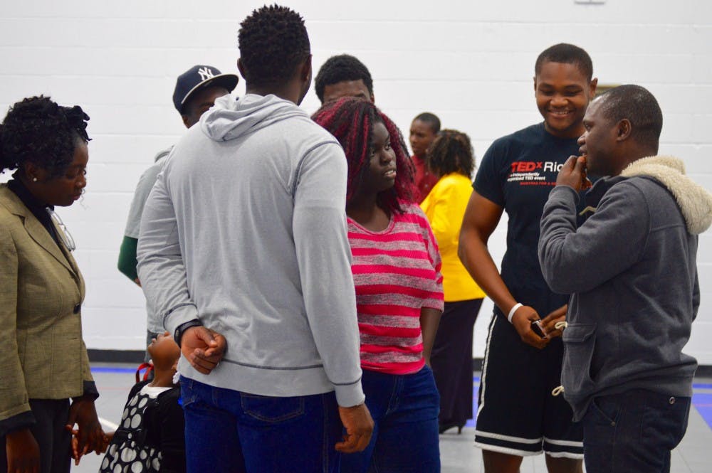 <p>Seventy-two high school students from Africa are visiting Ball State as a part of the Pan-African Youth Leadership Program (PAYLP). During their time in Muncie, the students came up with an action plan to help fix their home nations' problems. <em>DN PHOTO REBECCA KIZER</em></p>