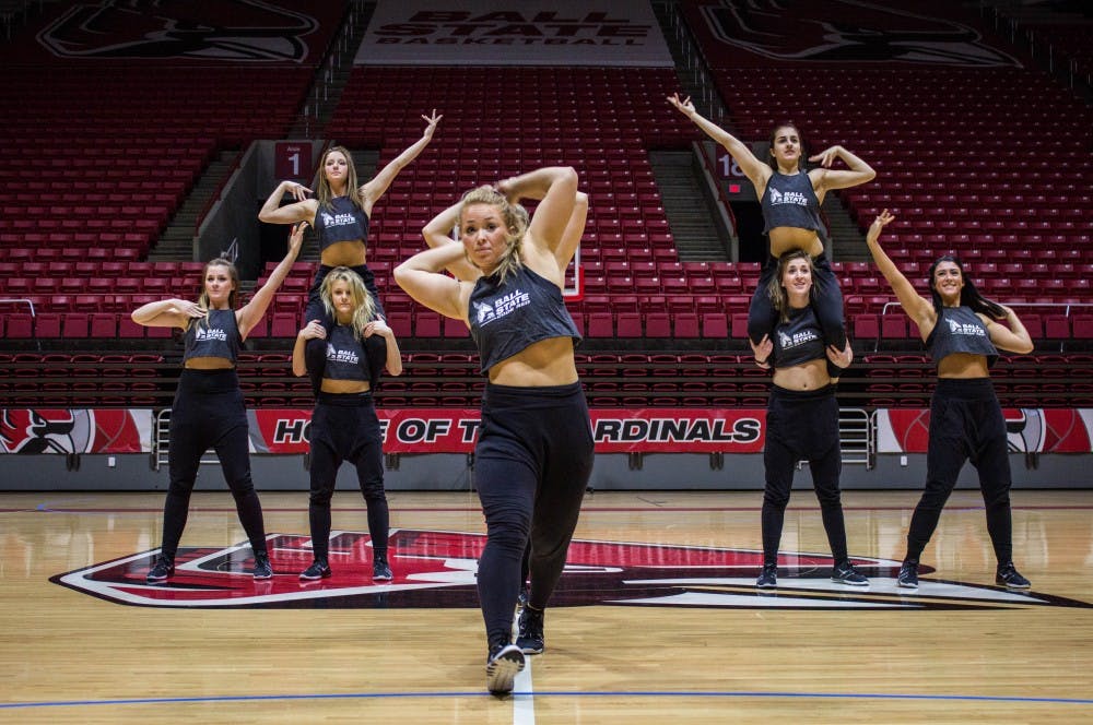 <p>Ball State's Code Red Dance Team will join the cheerleading squad for the UCA & UDA College Cheerleading and Dance Team National Championship Jan. 14 and 15. The teams will compete separately in their respective divisions for&nbsp;the Championship held in Walt Disney World in Orlando. <em>Grace Ramey // DN</em></p>