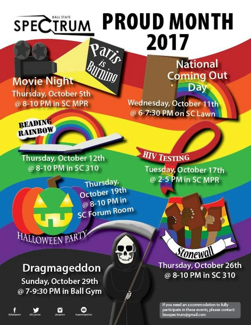 Spectrum hosts Proud Month 2017