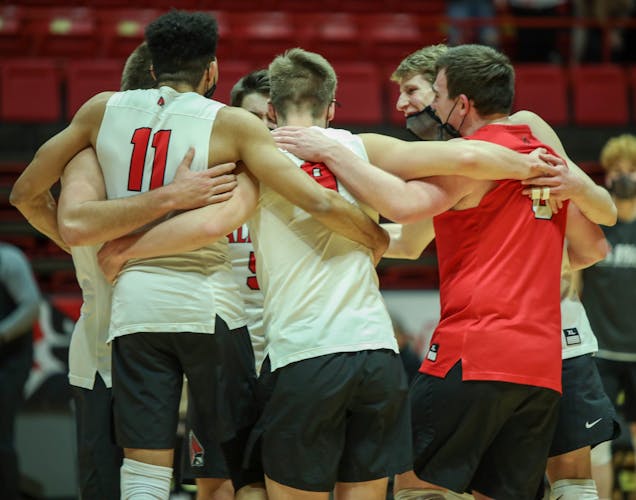 Ball State Men's volleyball beat the Lindenwood Lions Ball State Daily