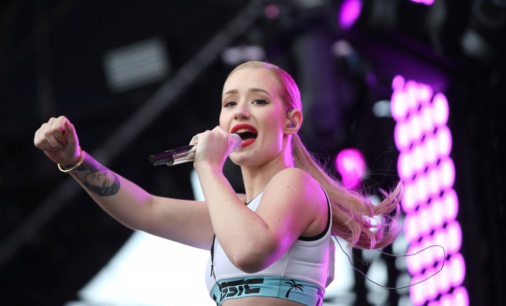 Iggy Azalea performs Friday, August 1, 2014, at Lollapalooza in Chicago's Grant Park. Iggy is up for Best New Artist and Record of the Year. (Brian Cassella/Chicago Tribune/MCT)