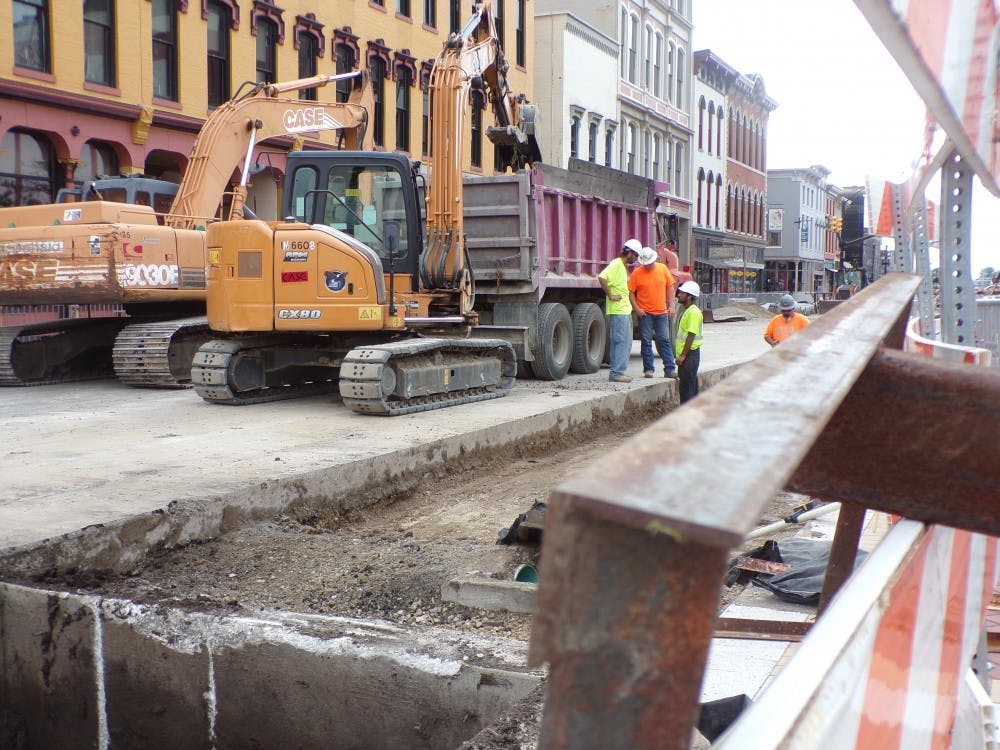 Downtown construction impacts Muncie businesses