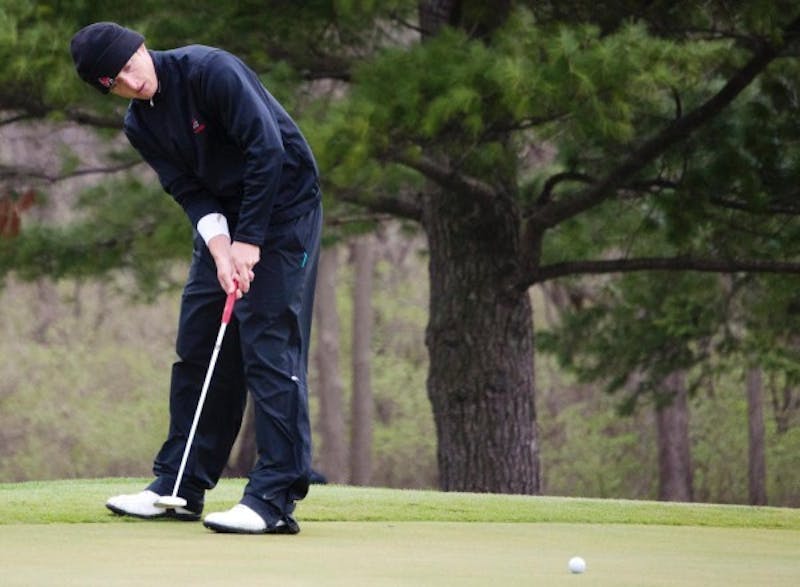 MEN'S GOLF: Ball State in seventh after two rounds