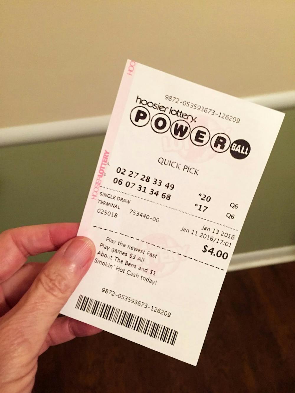 <p>The winning numbers for the largest Powerball lottery in the world history will be announced on Jan. 13. The jackpot&nbsp;has gone up to $1.5 billion, and the odds are winning are 1 in 292,201,338.&nbsp;<i style="background-color: initial;">DN PHOTO MARTHA STRAUSS</i></p>