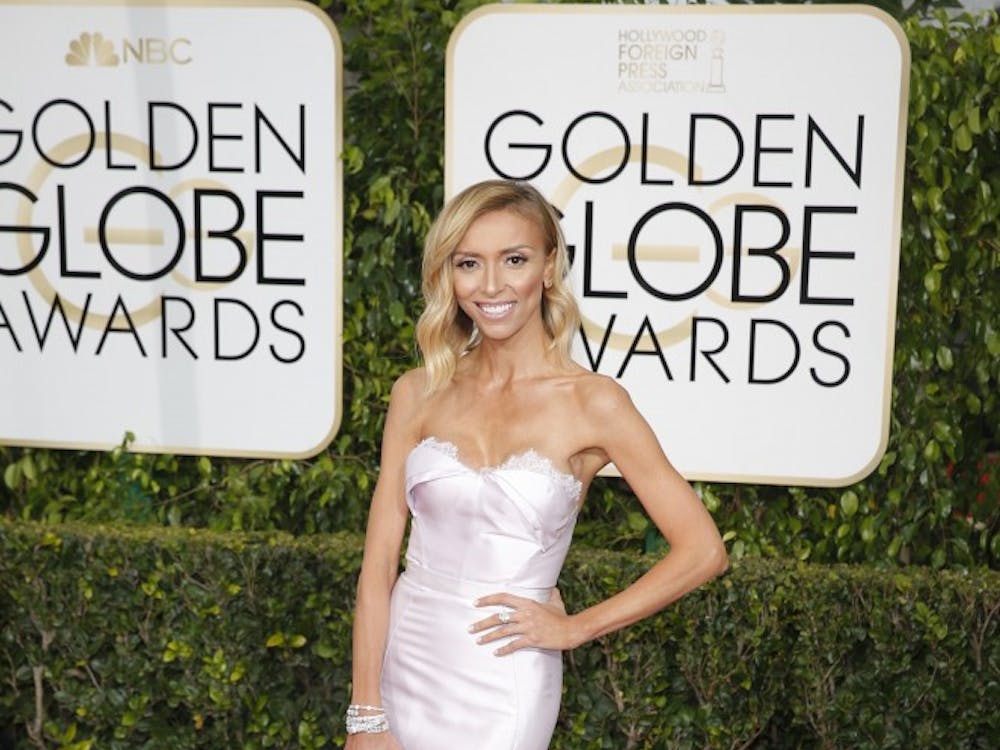 Giuliana Rancic arrives at the 72nd Annual Golden Globe Awards show at the Beverly Hilton Hotel in Beverly Hills, Calif., on Sunday, Jan. 11, 2015. (Jay L. Clendenin/Los Angeles Times/TNS)