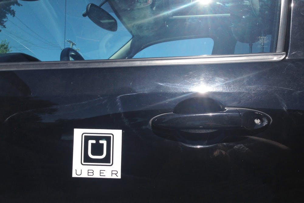 <p>In Muncie, there are three operating Uber drivers. Uber is an app that works like a taxi service to allow people to look for rides and call a driver. <em>DN PHOTO BREANNA DAUGHERTY</em></p>