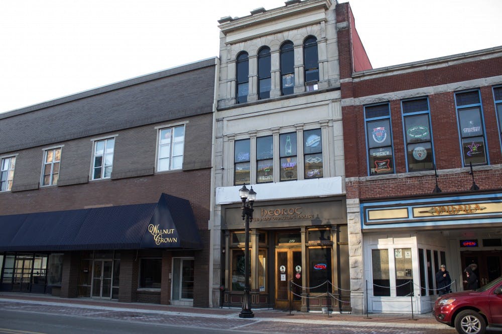 Heorot is a pub located downtown that has an extensive variety of craft beers available. It offers 64 different meads, lagers, ales and ciders on draft as well as 300 bottles. Grace Ramey // DN