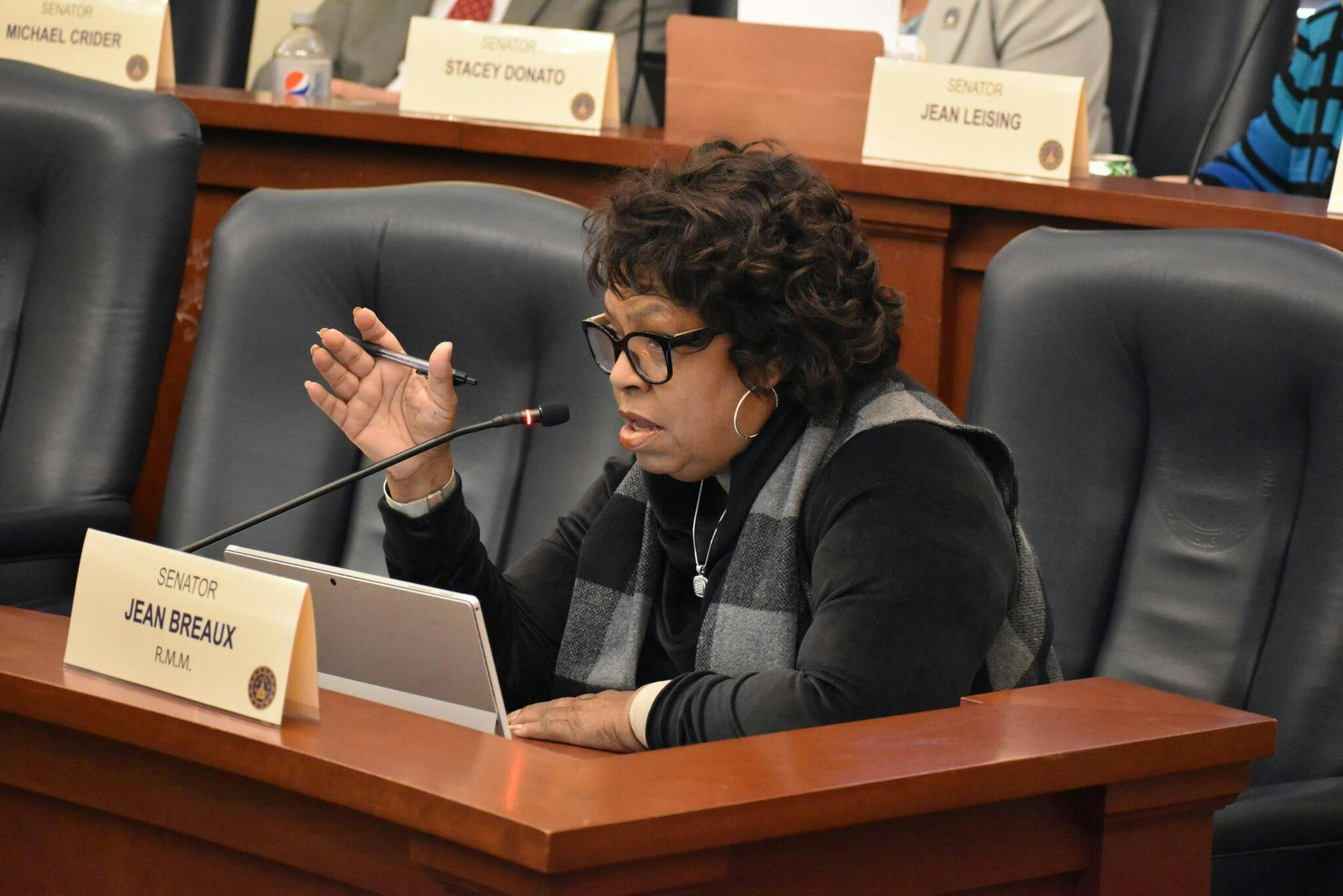  Sen. Jean Breaux, D-Indianapolis, said her health has worsened in a statement issued on Monday, March 18, 2024