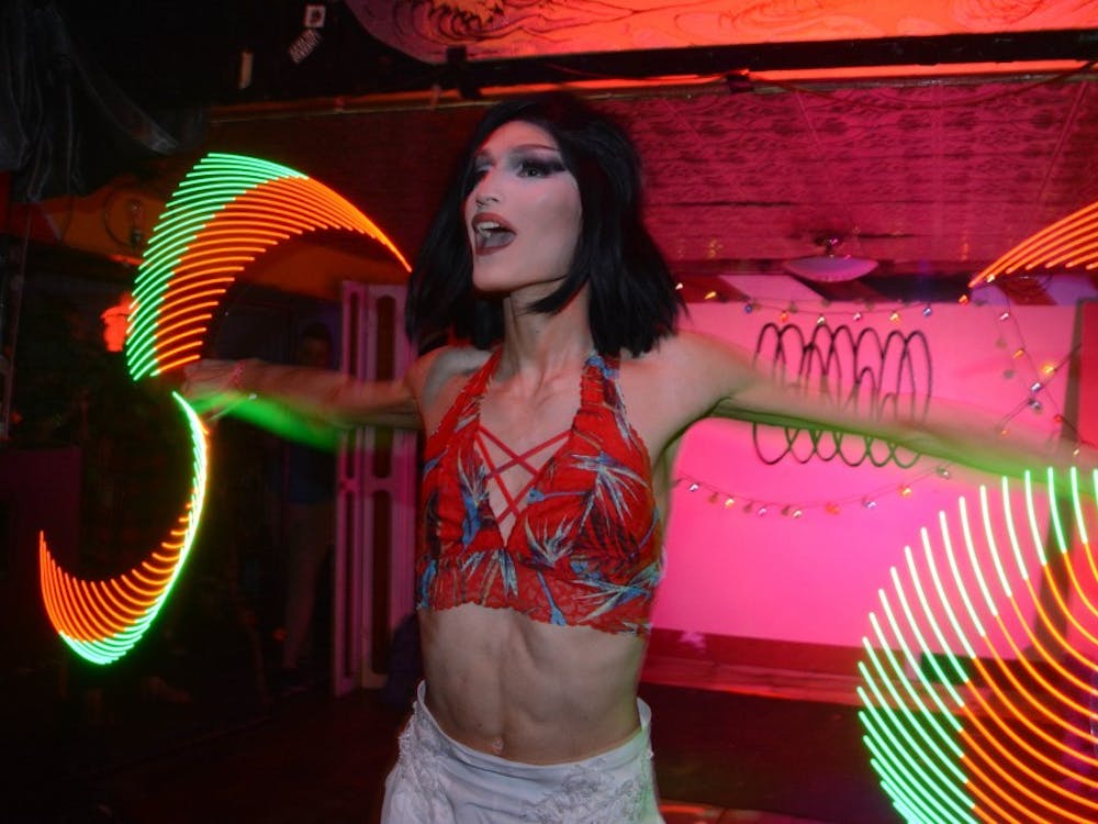 Be Here Now and Venus Entertainment hosted the Spaced Out Drag Show on Sept. 16 in Be Here Now. The show featured seven drag queens and one drag king. 